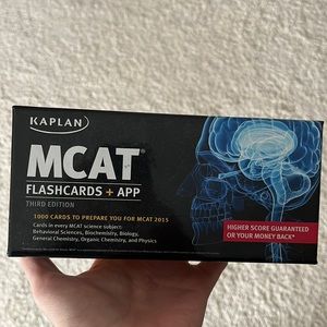 MCAT Kaplan Flashcards